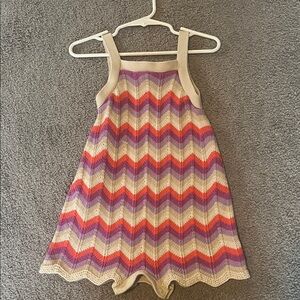 GAP Multicolor Chevron Knit Romper Toddler Girls